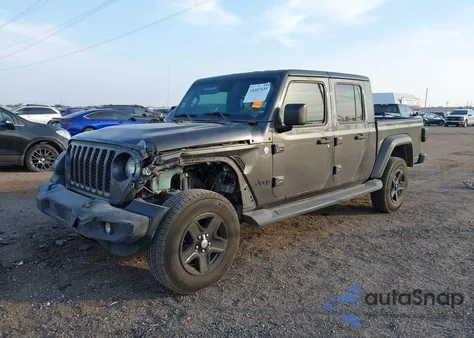 2020 Jeep Gladiator Sport S 4X4 z USA, uszkodzony, nr VIN 1C6HJTAG4LL157084